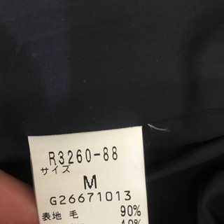 ★【お取引決定】金ボタン付きコート　Mサイズ　紺色の画像