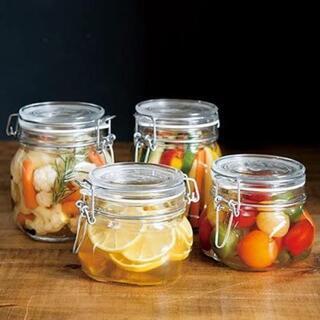 無印良品　ソーダガラス密封ビン　約５００ｍｌ

2個セットの画像