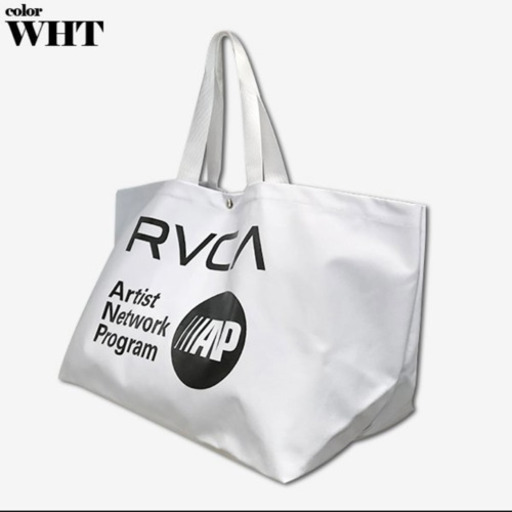 RVCA ルーカ トートバッグ メンズ LUGGAGE BAG ホワイト　25L