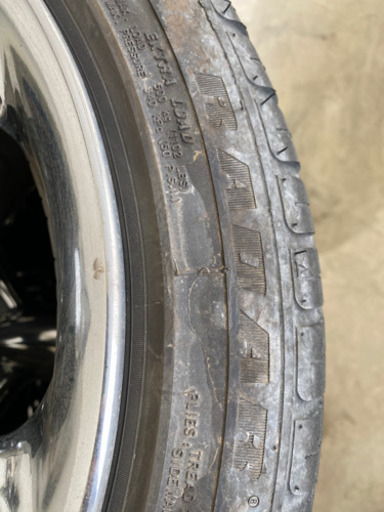 コンパクトカー用中古タイヤホイール4本セット
