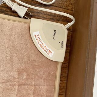 45cm×45cm 足元やペット用として使えるミニサイズのホットカーペットの画像