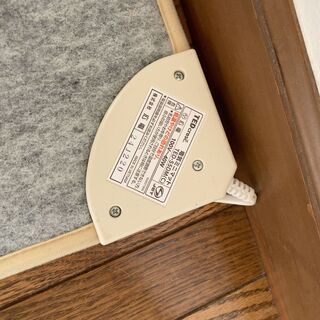 45cm×45cm 足元やペット用として使えるミニサイズのホットカーペットの画像