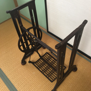 アンティーク　ミシン台