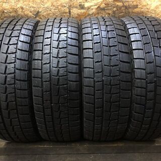 DUNLOP WINTER MAXX WM01 205/60R16 16インチ スタッドレス 4本 バリ溝 レガシィB4 SAI ミニ クロスオーバー等　(TE503) クレジットカード QR決済可能