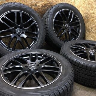 【YOKOHAMA ice GUARD G075 275/50R20】スタッドレス【EURO AFG ベンツ 20インチ 8.5J5HPCD112+40】2019年製 W167 GLEクラス等　(VTE368) クレジットカード QR決済可能