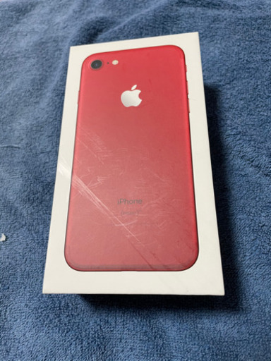決まりました iPhone 7  128Ｇ  赤  SIMフリー