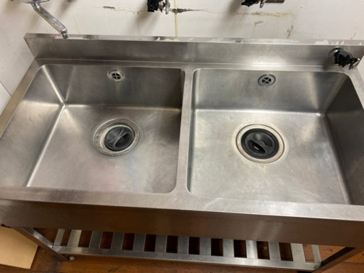 業務用二層シンク
