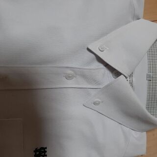 西南学院中学　男子制服 長袖シャツ(165A)①