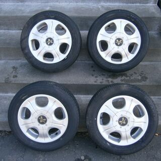 バリ溝！ 軽自動車用 BSサマータイヤ 155/65Ｒ13・アルミ4本セット