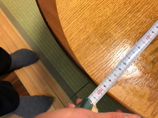 ローテーブル　こたつ付き　150cm