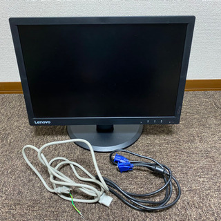 値下げしました ！Lenovo  19.45インチ　LEDモニタ...