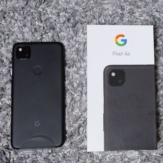 【新品・未使用】simフリー済_Softbank_Google Pixel 4a Just Black