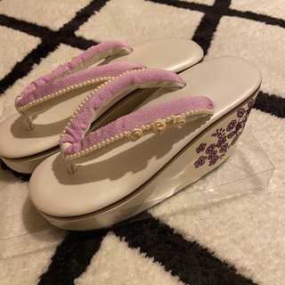振袖　草履　厚底草履