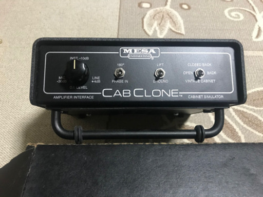 【購入取引決定】ギター用キャビネットシュミレーター美品　真空管アンプをヘッドホンで　MESA BOOGIE CAB CLONE 8Ω