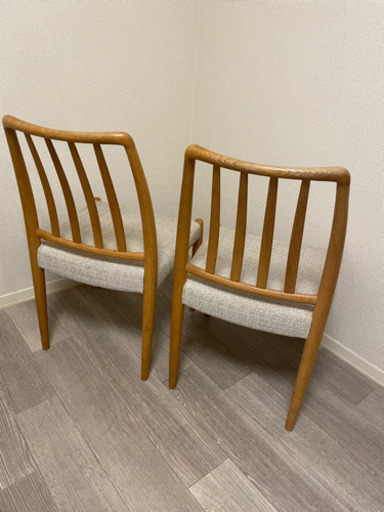 日進木工　ダイニングチェア　オーク材