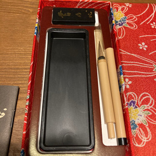 新品携帯習字セットの画像