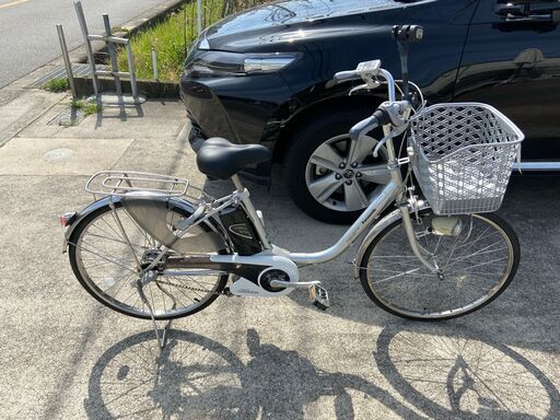 感謝セール 整備済新基準良品 Panasonic 8.9AH VIVI SS 24インチ 3段 充電器 鍵付 電動アシスト自転車W40