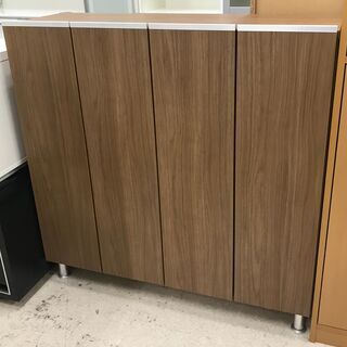 シューズボックス ロータイプ 木目ブラウン【ユーズドユーズ名古屋天白店】 J667