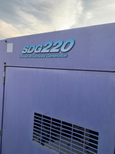 AIRMAN発電機　SDG220