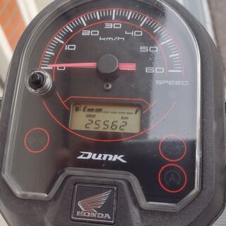 【引取先が決まりました】ダンク　程度最高！　美車　全部付のハイエンド原チャリ　オプションバー付　の画像