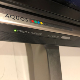 SHARP AQUOS クアトロンプロ XL20 LC-46XL20の画像