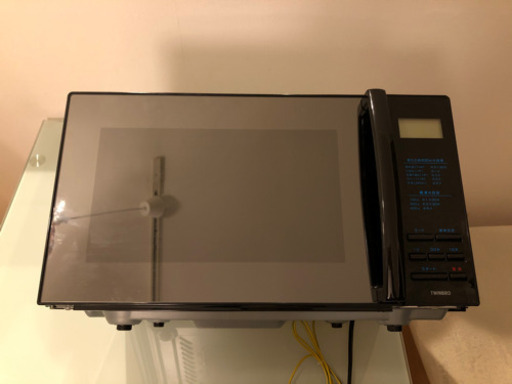 ツインバード　ミラーガラスフラット電子レンジ
