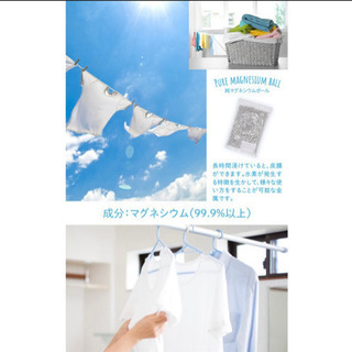 マグネシウム　純度99.9% 洗濯の画像