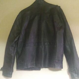 革ジャン。ライダースジャケット・シングル 黒の画像