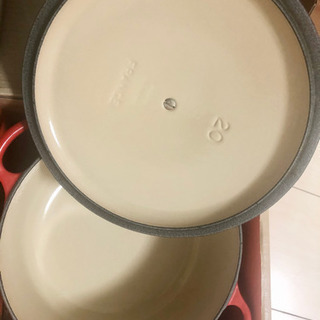 クルーゼ ココットロンド 20cm の画像