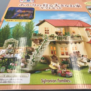 【美品】あかりの灯る大きなお家「ギフトセット」近隣は無料でお届けします。の画像