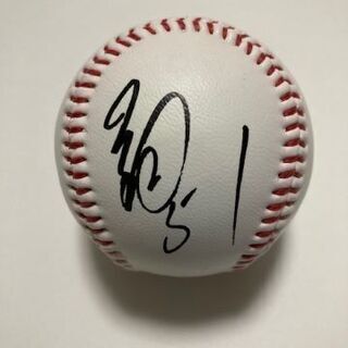 イチロー　サインボールの画像