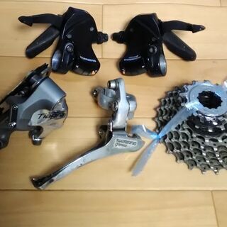 SHIMANO シマノ 2×9s セット 9速　フラットバー用