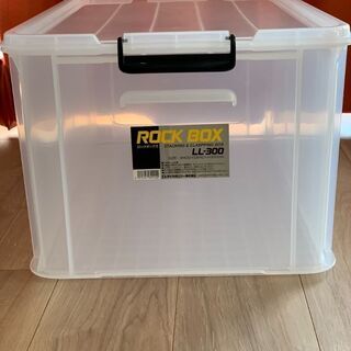 【取りに来られる方限定】プラスチック衣装ケース ROCK BOX...