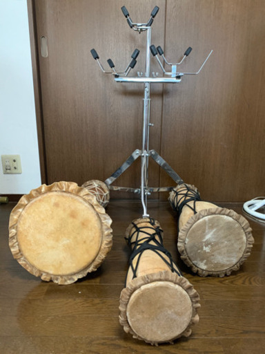 キューバンバータードラム Bata Drums & LP Stand