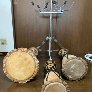 キューバンバータードラム Bata Drums & LP Stand 