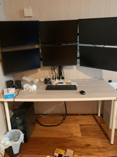 トレーディングパソコン　BTOパソコン　モニター6枚