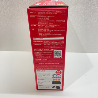 外付けHDD 4TB BUFFALO HD-NRLD4.0U3-BA 新品未開封の画像