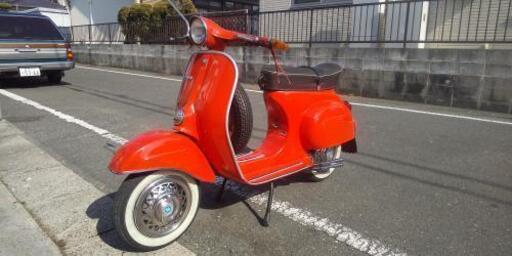 希少1979年再販前ベスパ50S美車丸穴、黒メーター (オッタンマン