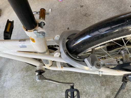 20インチ 折りたたみ自転車 2021.2整備済み