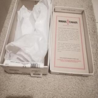 ミネトンカ　モカシン　ディアスキン　キルティの画像