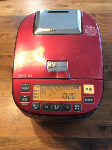 5.5合炊き　Panasonic 可変圧力炊飯器