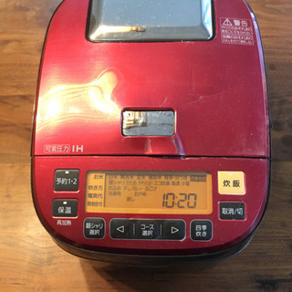 5.5合炊き　Panasonic 可変圧力炊飯器
