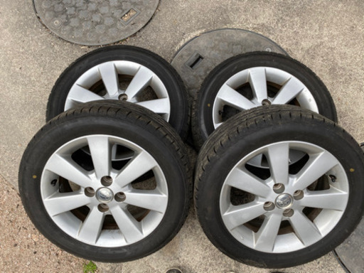 トヨタ純正15インチアルミホイールＢＳタイヤ