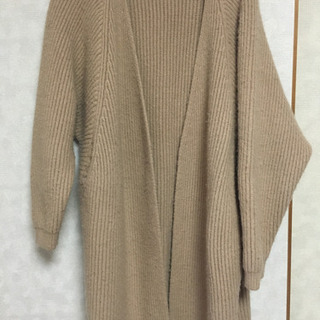 厚め　カーディガン