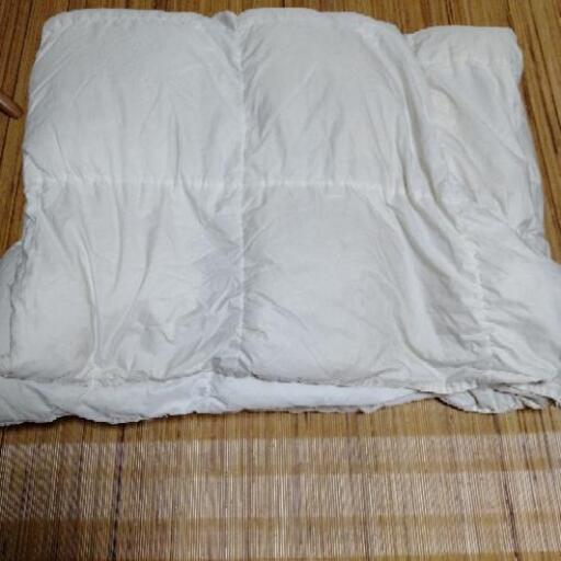 無印良品洗える羽毛布団