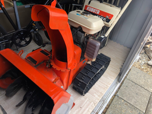 クボタ除雪機！KSR6！セル付き！