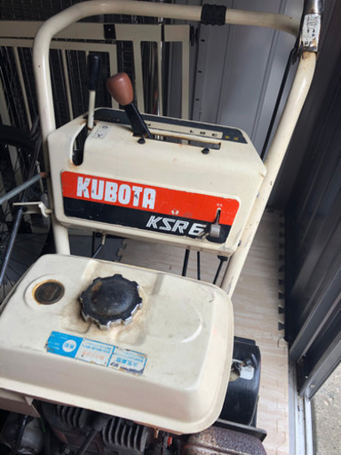 クボタ除雪機！KSR6！セル付き！