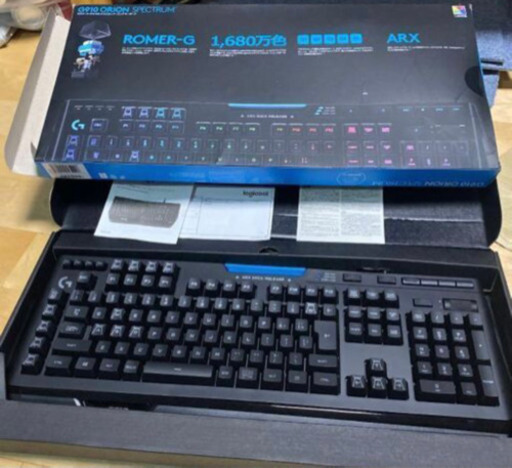 Logicool G910r Orion Spectrum ゲーミング　キーボード