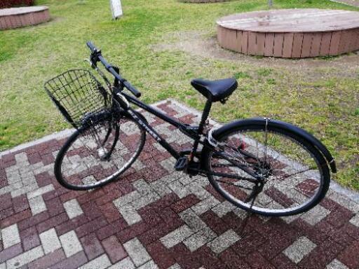 27インチ　自転車　オートライト