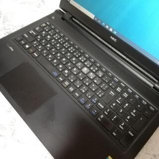 その２【破格！テレワークや在宅ワークに♪】　NEC　高性能core i3 ノートパソコン PC 最新Windows10 テンキー付きキーボード　無線LAN　Wi-Fi　セットアップ済み　すぐ使える♪　DVDドライブ　パソコン PC office　15.6インチ液晶　安い 激安の画像